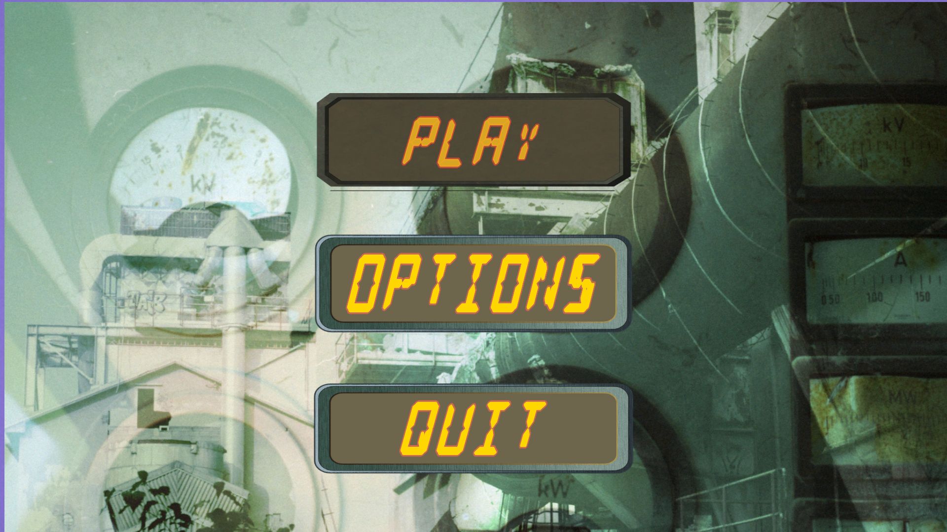 RollaBall Menu - entry to the game